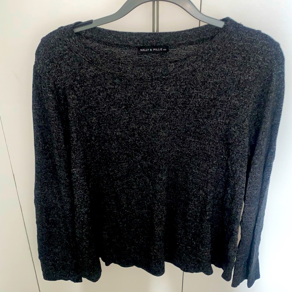Light weight, charcoal great sweatshirt